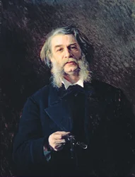 Portrait of Dmitri Vasilievich Grigorovich (1822-99), 1876